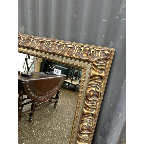 286 - A good quality  modern wall mirror 93x125