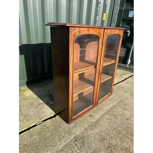 308 - A Victorian mahogany cabinet  119x35x120