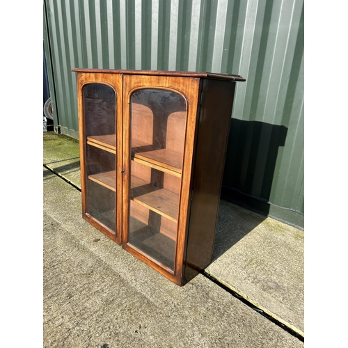 308 - A Victorian mahogany cabinet  119x35x120