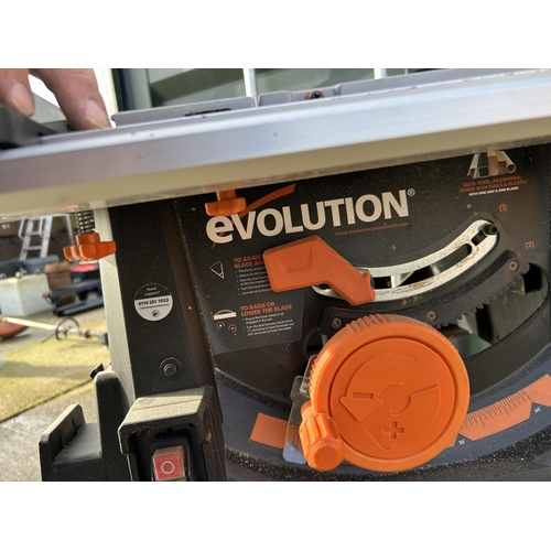 478 - EVOLUTION RAGE 5 table saw