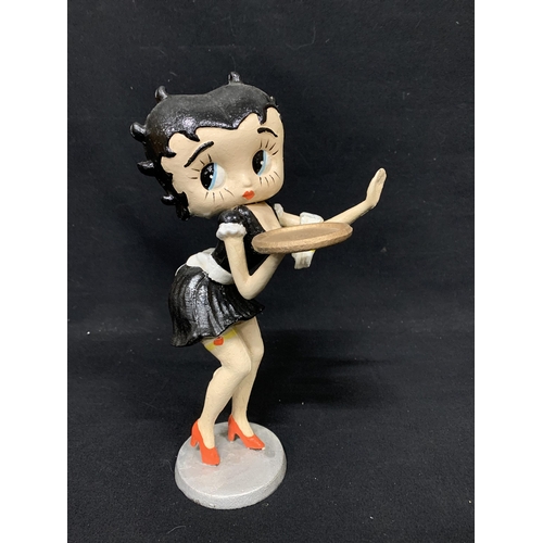 1032 - Cast Iron Betty Boop Figure, height 30 cms