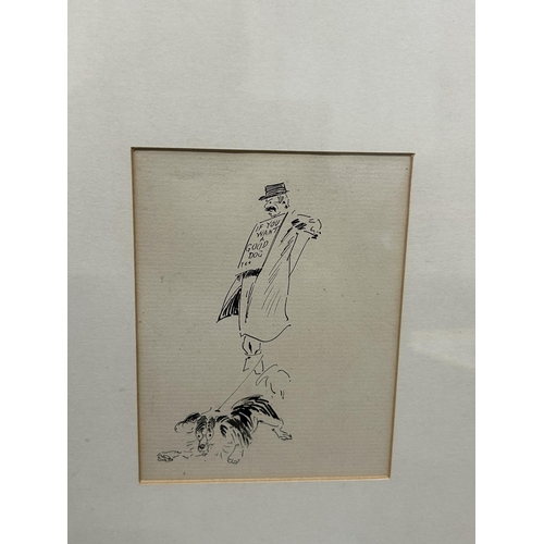 Arthur Rackham original pen and ink titled 