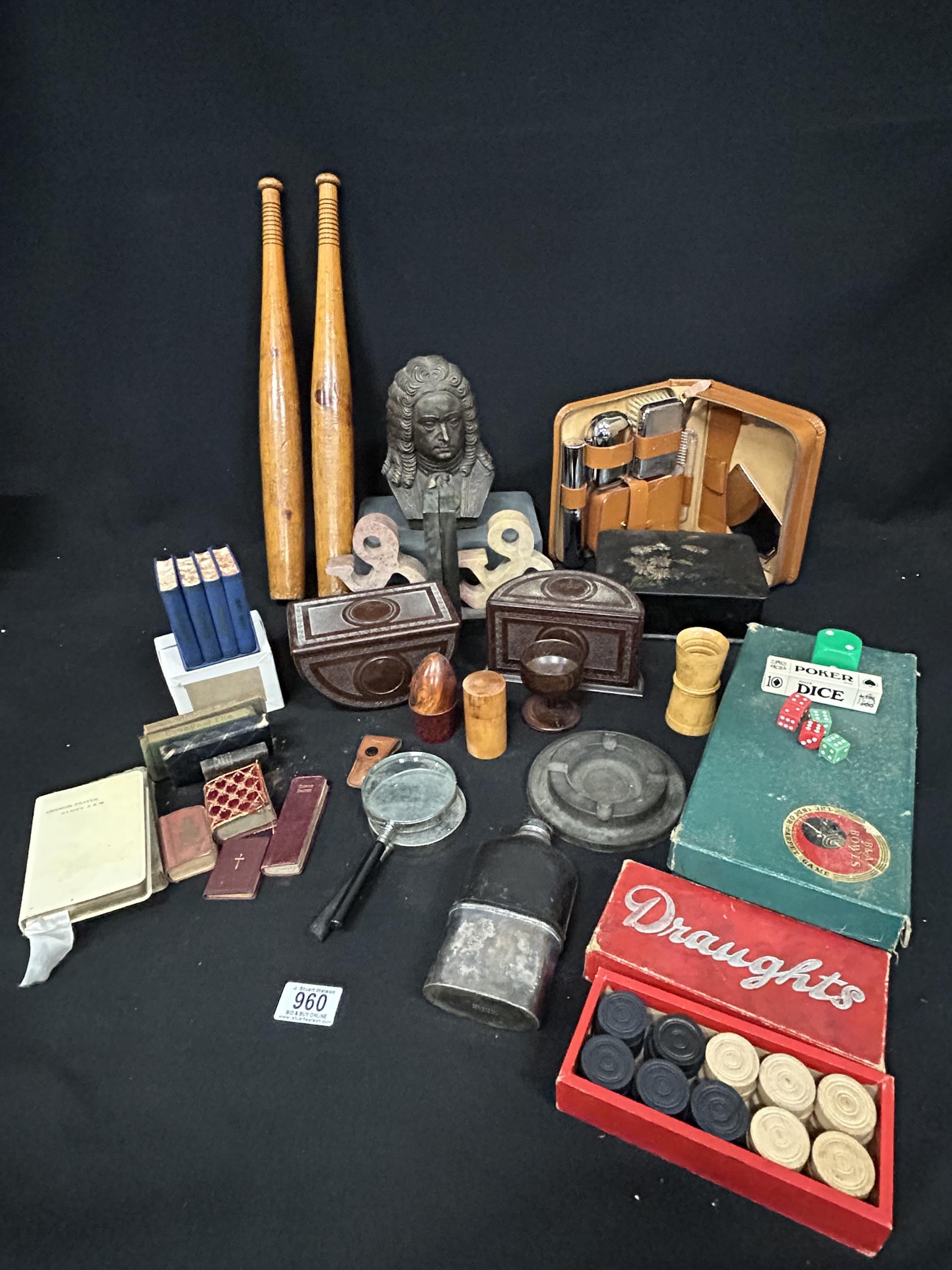 Bakelite Boxes and sundry items