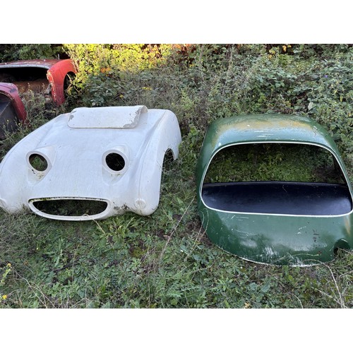 Austin Healey Frog Eye Sprite Chassis For Parts Restoration With 