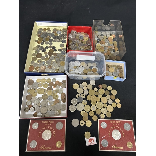 Collection of foreign coins