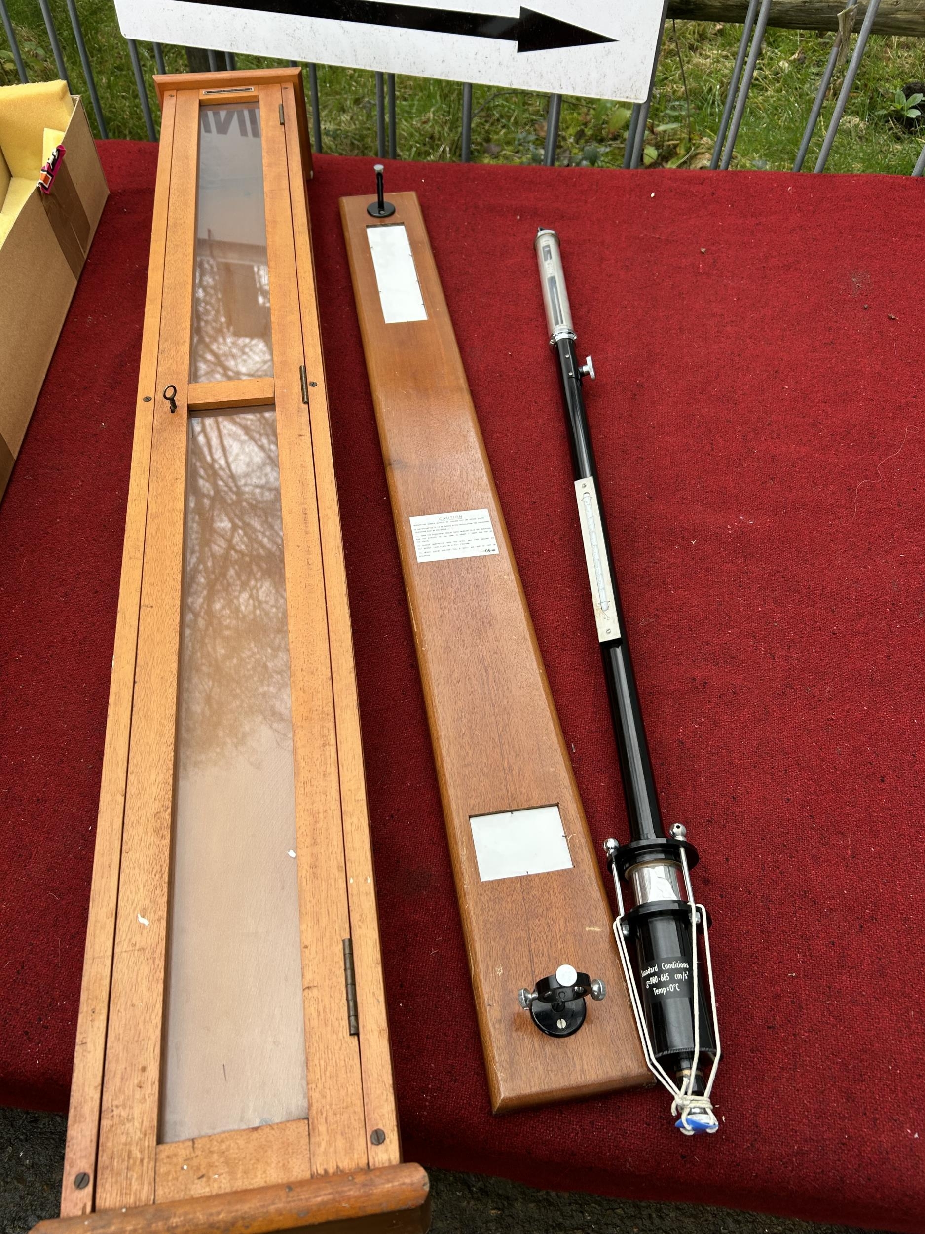 A Fortin's Griffin and George Limited Laboratory Mercury Barometer (3)