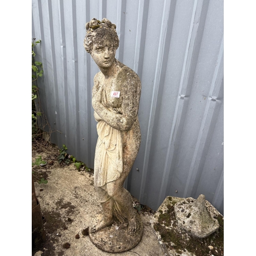 497 - A classical Pandora Figure Statue height 116cm