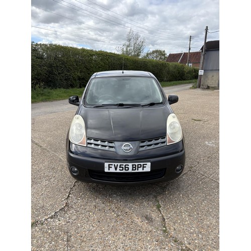 500a - FV56 BPF - Nissan Note - MOT NOVEMBER 2026. 81,000 Miles, 1.4l Petrol Manual. 4 Owners. Runs and dri... 