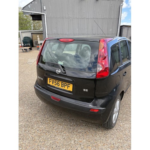 500a - FV56 BPF - Nissan Note - MOT NOVEMBER 2026. 81,000 Miles, 1.4l Petrol Manual. 4 Owners. Runs and dri... 