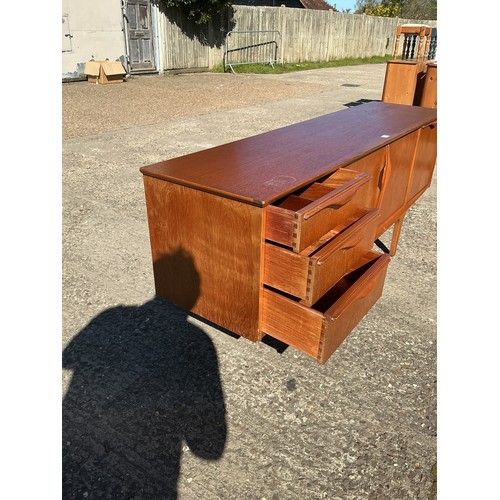 105 - A mid century cocktail sideboard by JENTIQUE 183x45x79