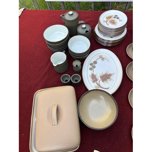 592 - Denby Cotswold and other Denby tableware, 75 pieces. No Damage