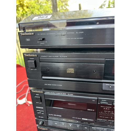 Technics Hi Fi - 5 piece stack system