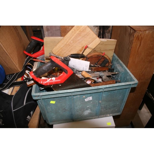 234 - BOX OF TOOLS