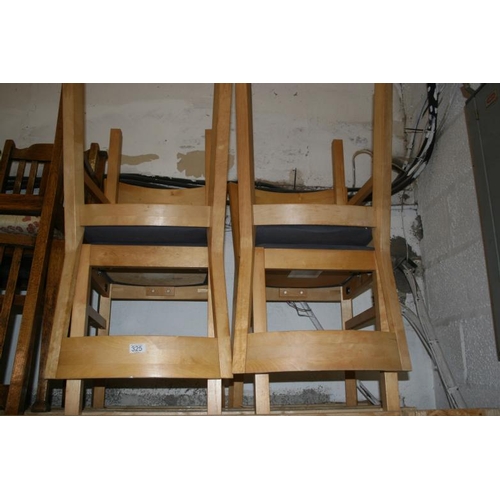 325 - four dining chairs