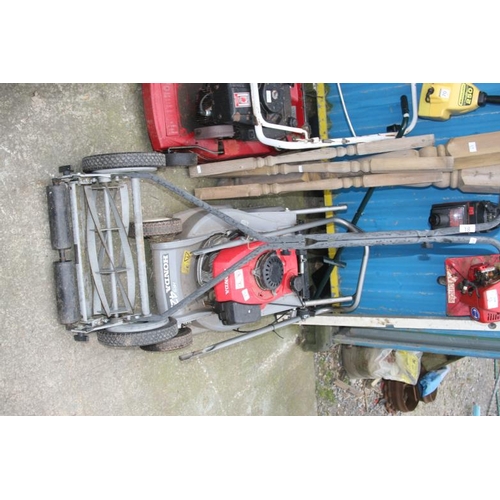 18 - GREY HAND PUSH MOWER