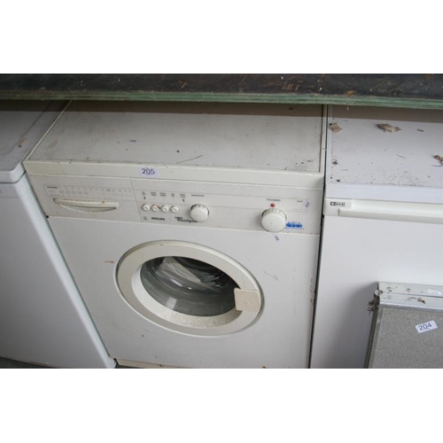 205 - PHILLIPS WHIRLPOOL WASHING MACHINE