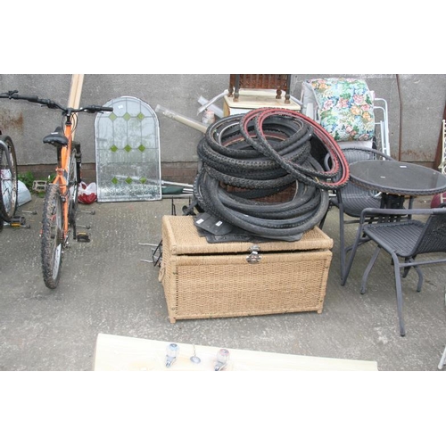 63 - BICYCLE TYRES ETC..