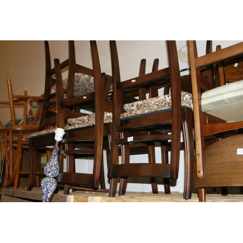 414 - SET OF 6 CHAIRS