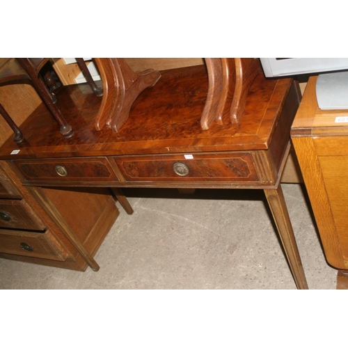 692 - TWO DRAWER DESK/TABLE