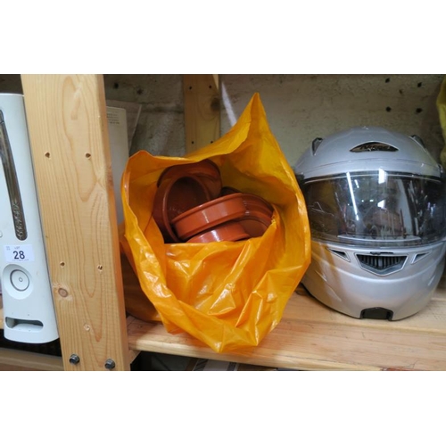 27 - BAG OF SMALL TERRACOTTA DISHES