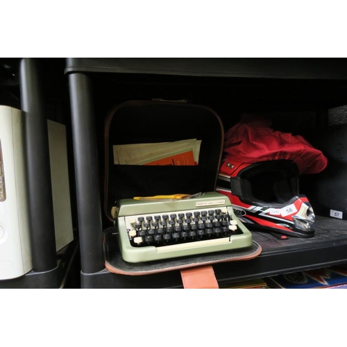 55 - IMPERIAL GOOD COMPANION TYPEWRITER IN CASE