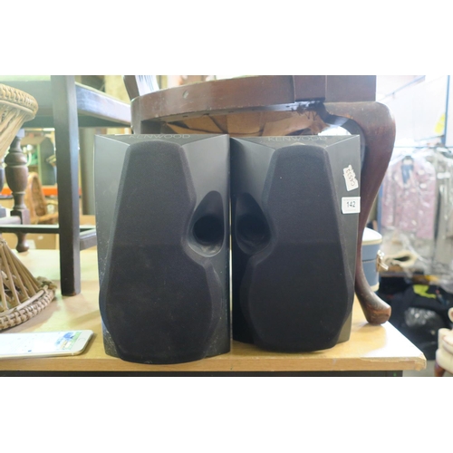 142 - PAIR OF SPEAKERS