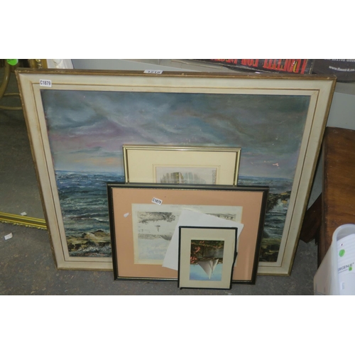 1218 - VARIOUS FRAMED PICTURES