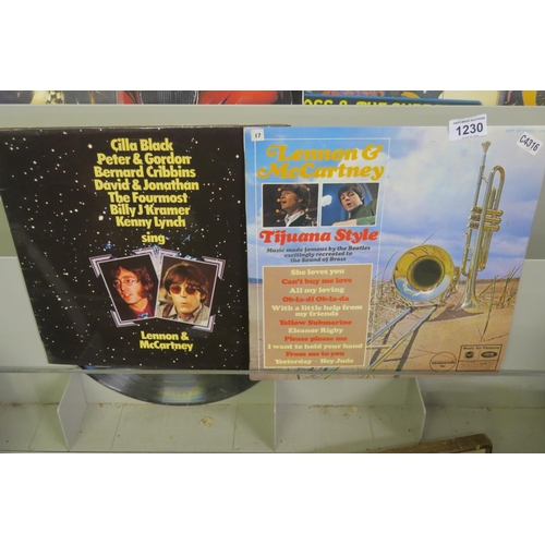 1230 - 2X LENNON & McCARTNEY RECORDS- TIJUANA STYLE &  STARS SING WITH ...