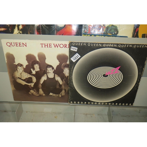 1231 - 2X QUEEN RECORDS - JAZZ & THE WORKS