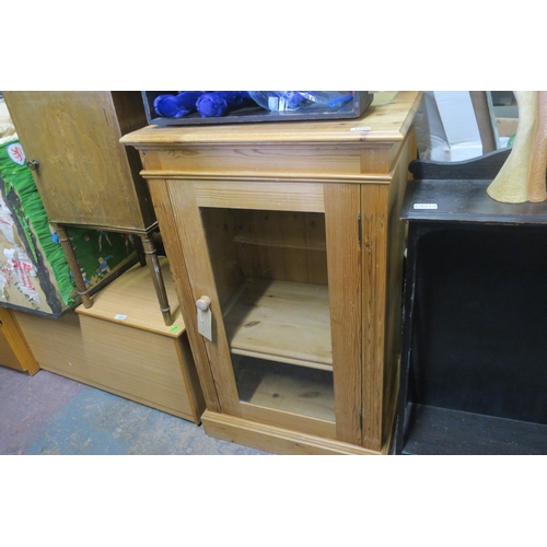 1599 - SOLID PINE CABINET