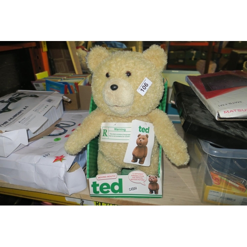 106 - TED TALKING BEAR