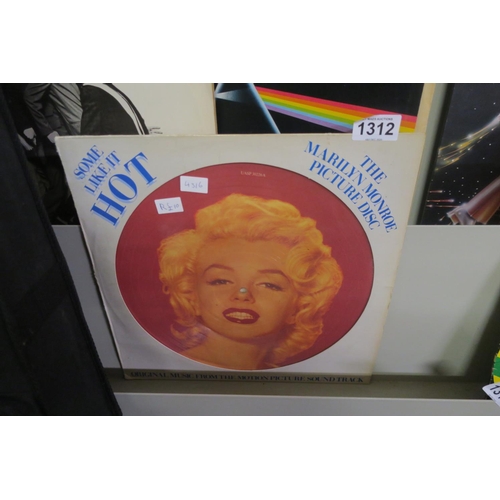 1312 - THE MARILYN MONROE PICTURE DISC ALBUM/RECORD