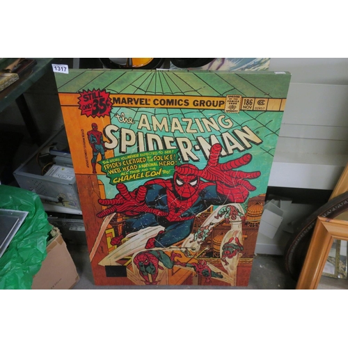 1317 - THE AMAZING SPIDERMAN CANVAS