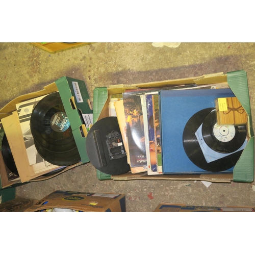 175 - 2 BOXES OF VINYL RECORDS