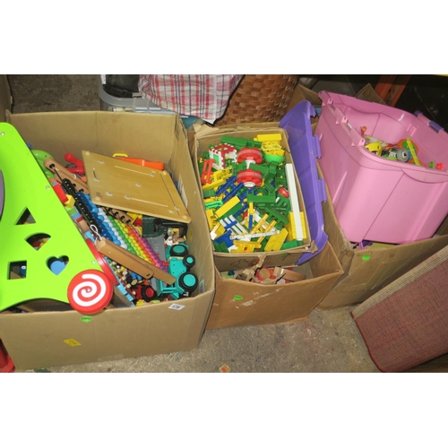 178 - 4 BOXES OF TOYS