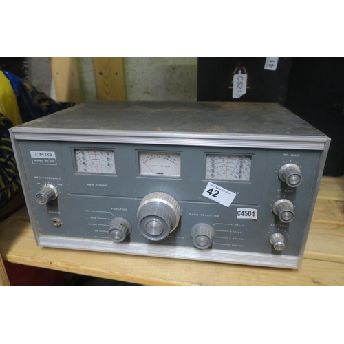 42 - TRIO 9R-59D RECEIVER