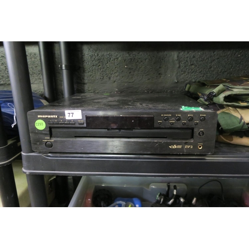 77 - MARANTZ 5 DISC CD PLAYER