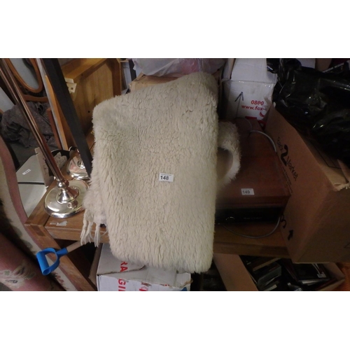 148 - SHEEPSKIN STYLE RUG