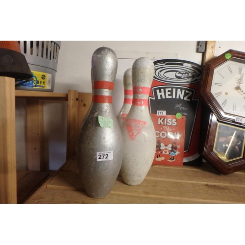 272 - 3 BOWLING PINS