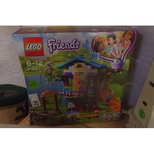 28 - BOXED LEGO FRIENDS 'TREEHOUSE' SET