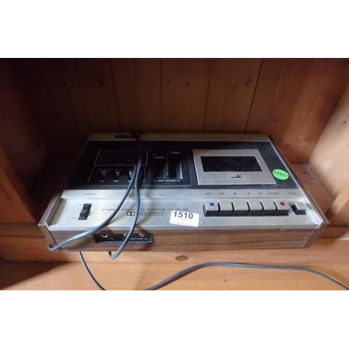 1510 - SONY CASSETTE RECORDER