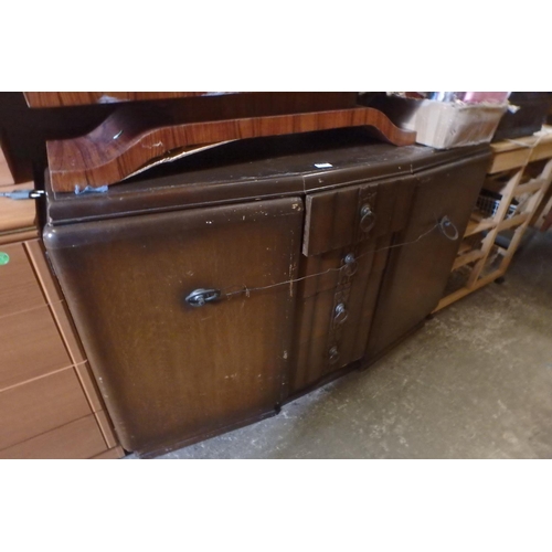 1513 - VINTAGE SERVERY SIDEBOARD