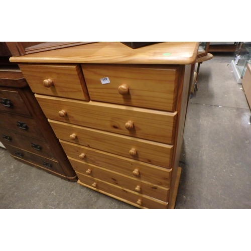 1589 - MODERN CHEST OF DRAWERS - WOBBLY - NEEDS TIGHTENING