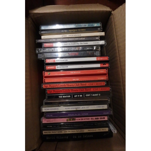 1593 - SMALL BOX OF CDS