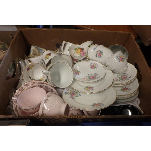 1665 - BOX OF BOXED CHINAWARE