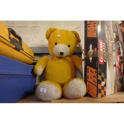 9 - LARGE YELLOW TEDDY BEAR