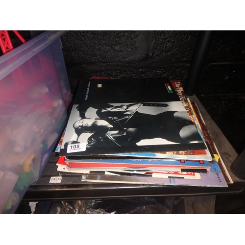 108 - BUNDLE OF VINYL RECORDS