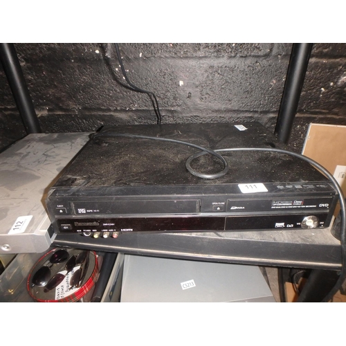 111 - PANASONIC VHS/DVD PLAYER W/HDMI PORT