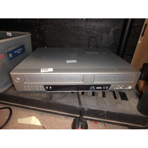 120 - DAEWOO VHS/DVD PLAYER