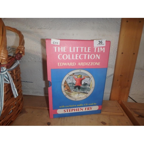 36 - THE LITTLE TIM COLLECTION W/AUDIO CD NARRATED BY STEPHEN FRY